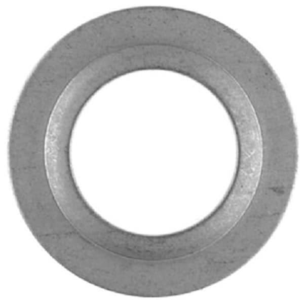 Halex Conduit Fitting Reducing Washer, 1-3/4 in, Zinc Plated, Red 437863 - main